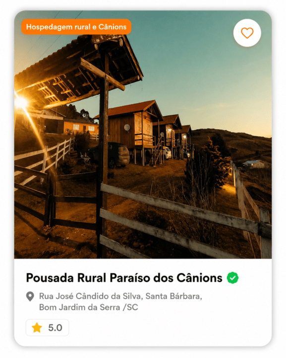 Pousada Rural Paraíso dos Cânions