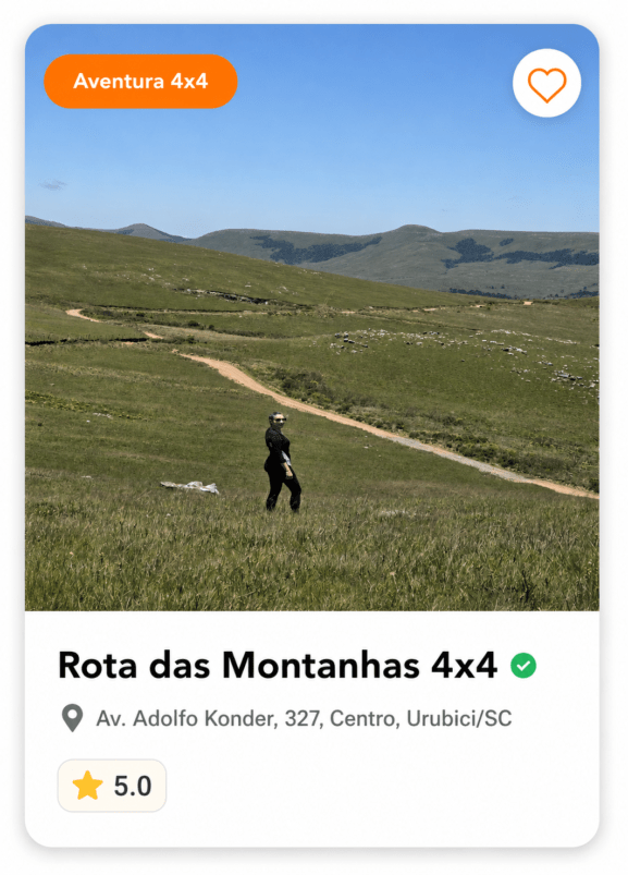 Rota das Montanhas 4x4